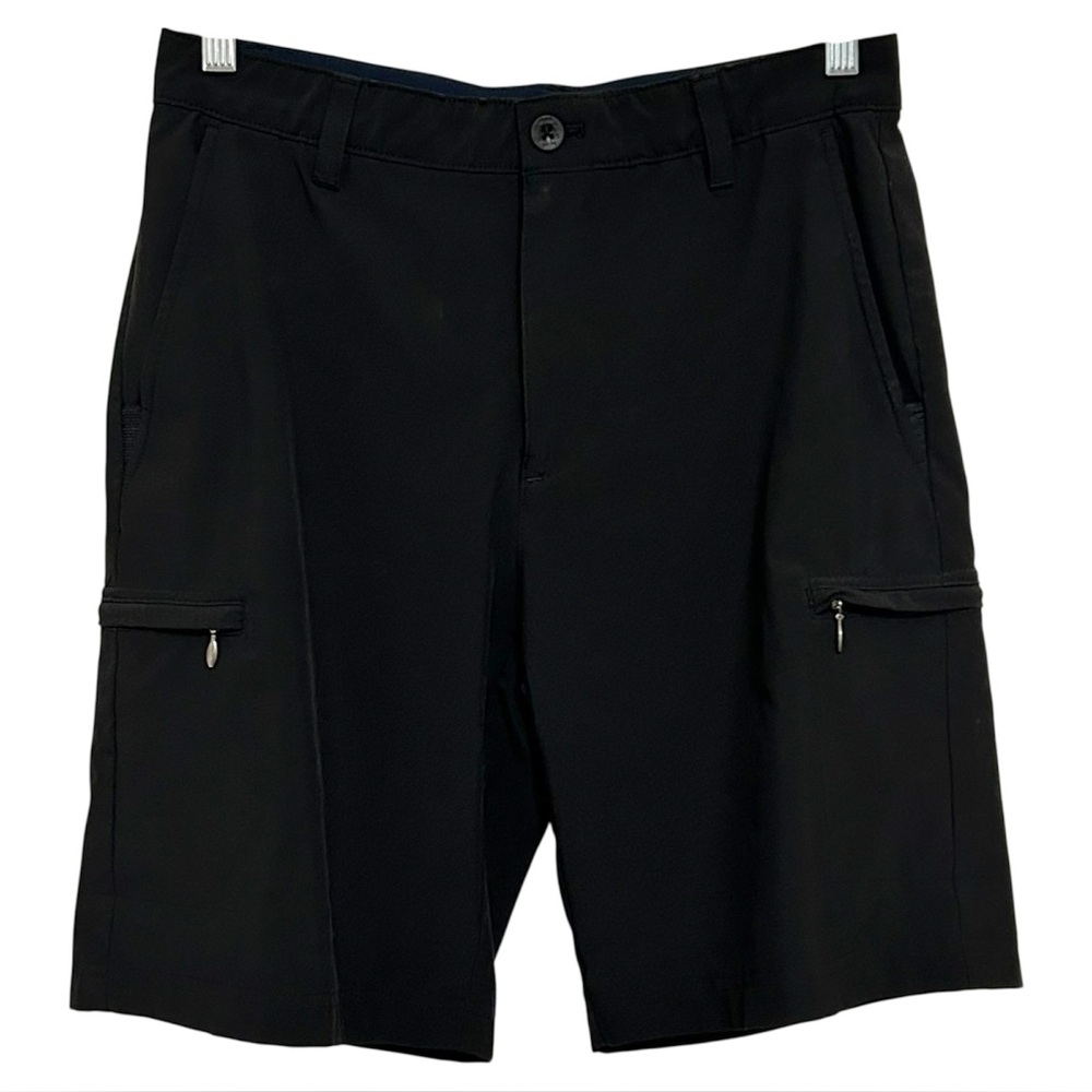 IZOD Golf Black Shorts Men’s Size 30 Performance Stretch Pocket Casual Active